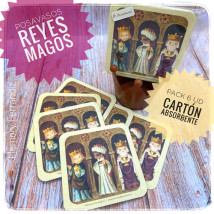 Posavasos Reyes Magos